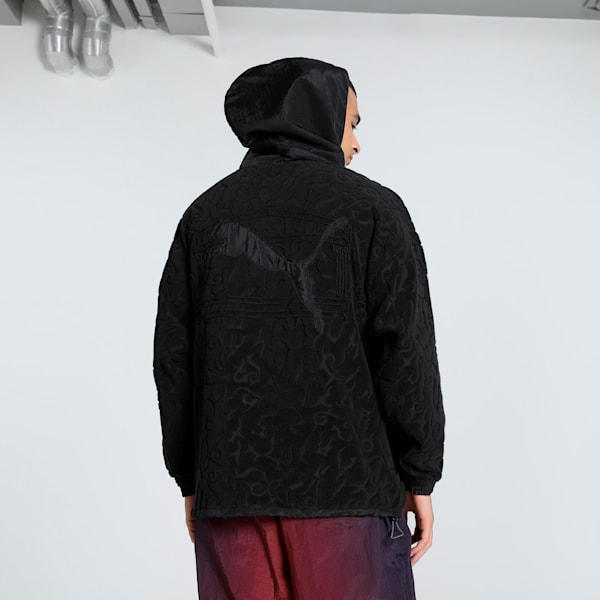 PUMA x ARIES ARISE Oversized Hoodie, PUMA Black, extralarge-IND