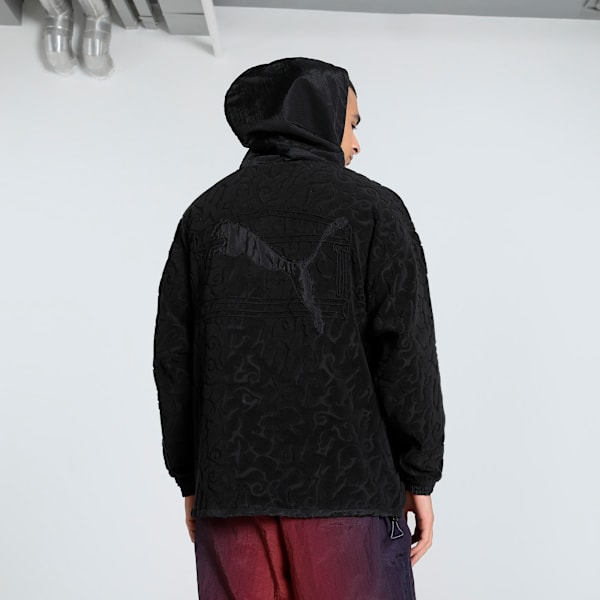 PUMA x ARIES Oversized Hoodie, PUMA Black, extralarge-IND