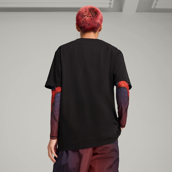 PUMA x ARIES Graphic Tee Unisex, PUMA Black, extralarge