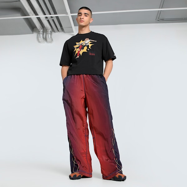PUMA x ARIES ARISE Relaxed Fit Graphic Tee, PUMA Black, extralarge-IND