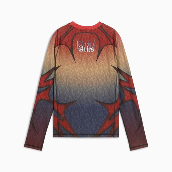 Playera ajustada unisex PUMA x ARIES, Sand Dune, extralarge