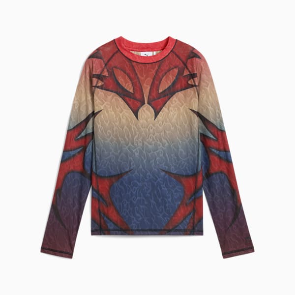 Playera ajustada unisex PUMA x ARIES, Sand Dune, extralarge