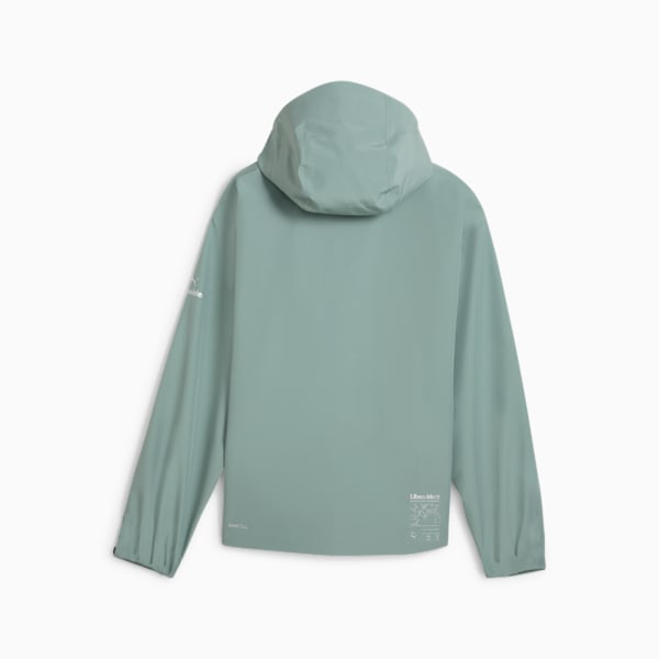 PUMA x LIBERAIDERS Men's Relaxed Fit Light Jacket, Green Moon, extralarge-IND