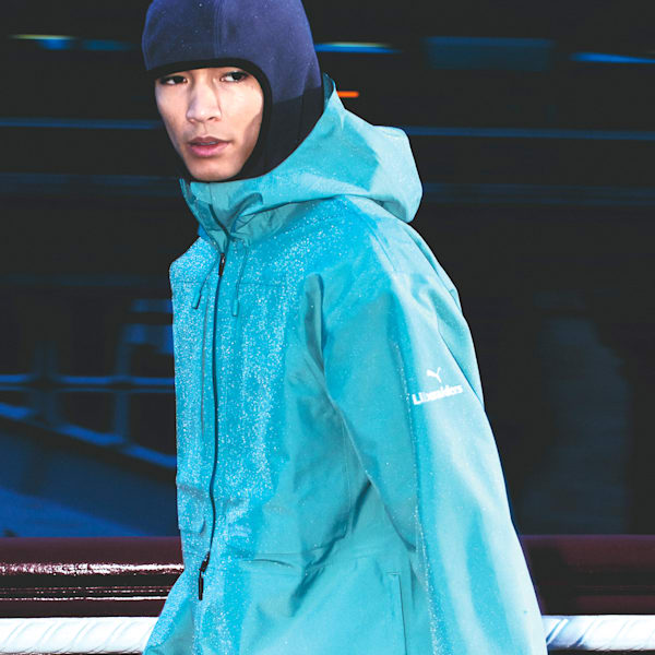 PUMA x LIBERAIDERS Men's Light Jacket, Green Moon, extralarge