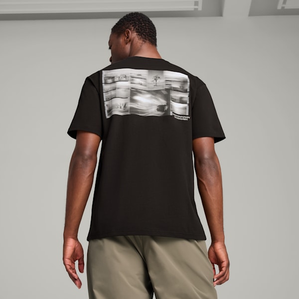 PUMA x LIBERAIDERS Men's Relaxed Fit Tee, PUMA Black, extralarge-IND