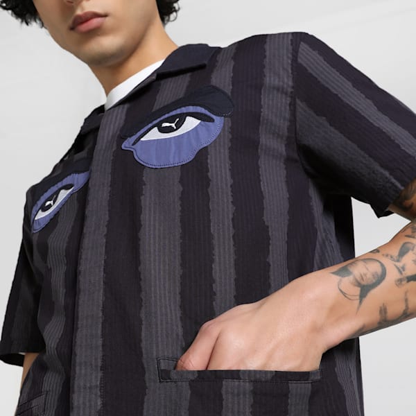 PUMA x KIDSUPER Relaxed Fit Shirt, New Navy, extralarge-IND