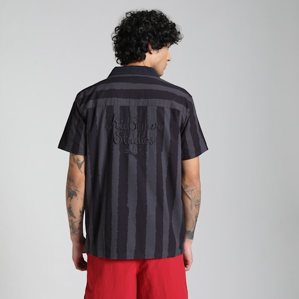 PUMA x KIDSUPER Relaxed Fit Shirt, New Navy, extralarge-IND