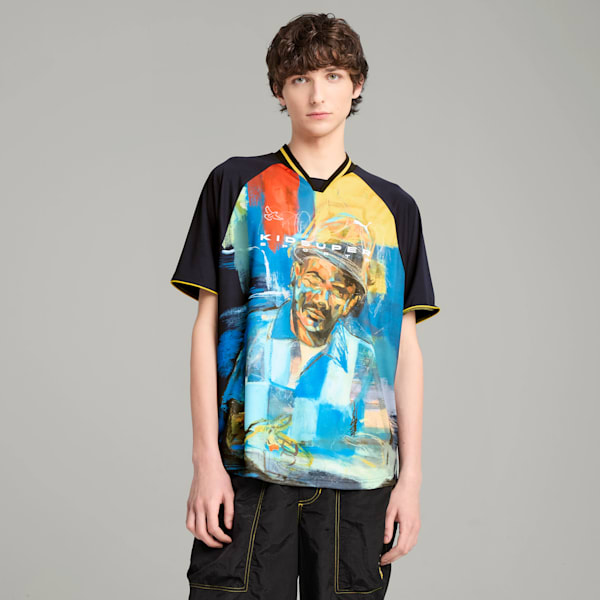 メンズ PUMA x KIDSUPER STUDIOS ジャージー シャツ, New Navy, extralarge-JPN