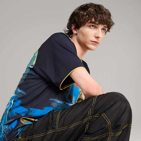 メンズ PUMA x KIDSUPER STUDIOS ジャージー シャツ, New Navy, extralarge-JPN