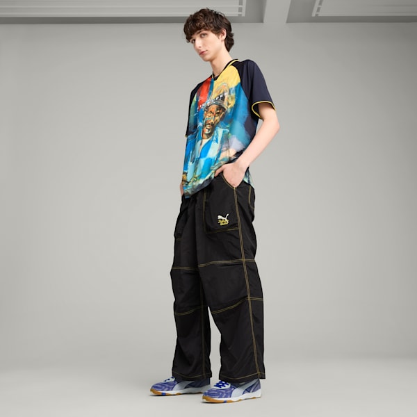 Playera PUMA x KIDSUPER para hombre, New Navy, extralarge