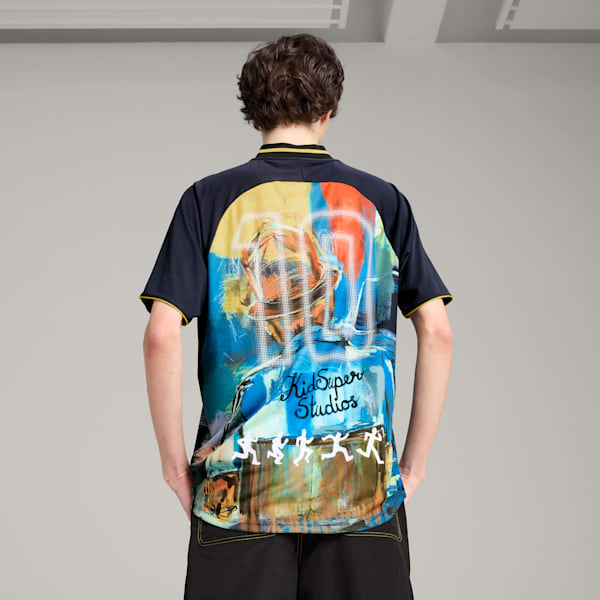 メンズ PUMA x KIDSUPER STUDIOS ジャージー シャツ, New Navy, extralarge-JPN