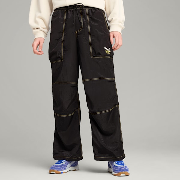 Pants PUMA x KIDSUPER para hombre, PUMA Black, extralarge