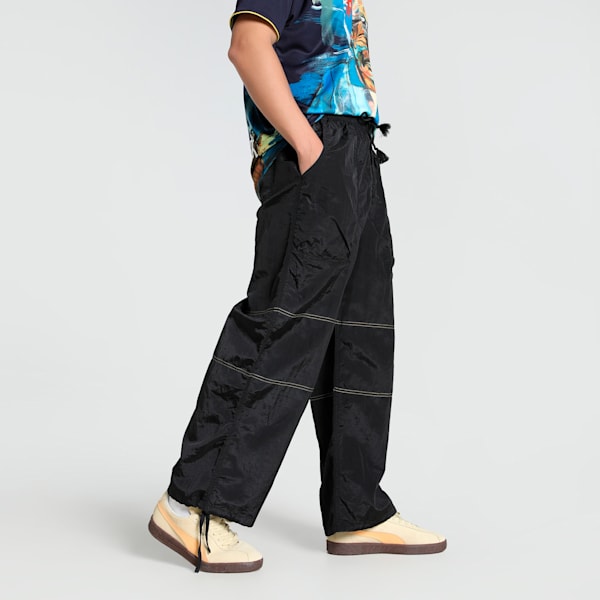 PUMA x KIDSUPER Men's Oversized Pants, PUMA Black, extralarge-IND