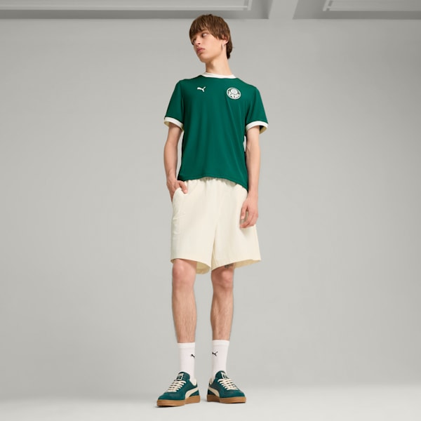 ユニセックス PUMA x SEパルメイラス リンガー 半袖 Tシャツ, Malachite, extralarge-JPN