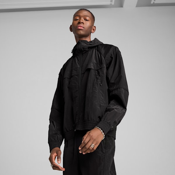 Mostroverse Ripstop Oversized Jacket, PUMA Black, extralarge-IND
