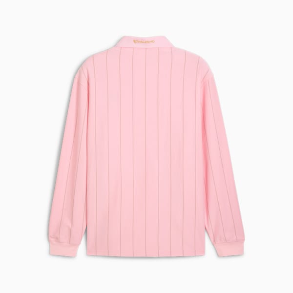 ユニセックス PUMA x パレルモFC 長袖 ポロシャツ, Bright Pink, extralarge-JPN