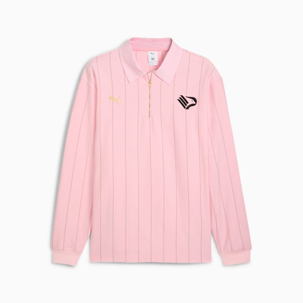 ユニセックス PUMA x パレルモFC 長袖 ポロシャツ, Bright Pink, extralarge-JPN