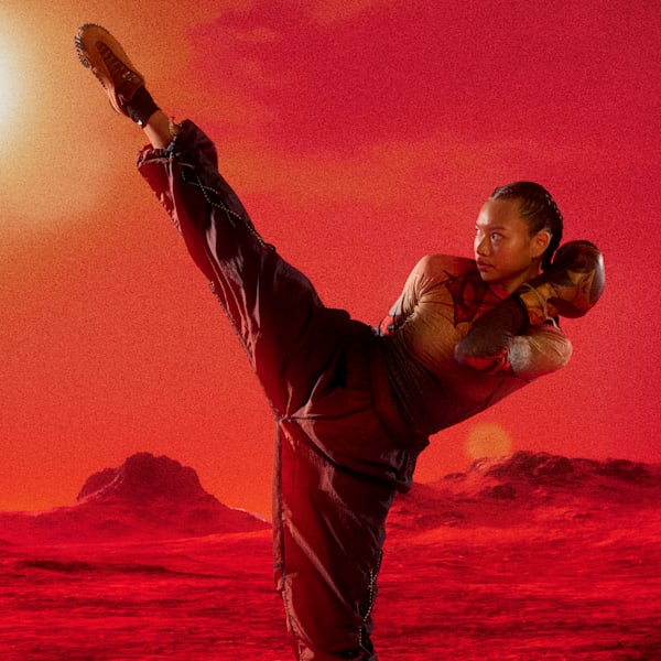 Pants unisex PUMA x ARIES, Mars Red, extralarge