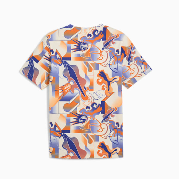 Camiseta con estampado integral CLASSICS Brand Love para hombre, Alpine Snow, extralarge