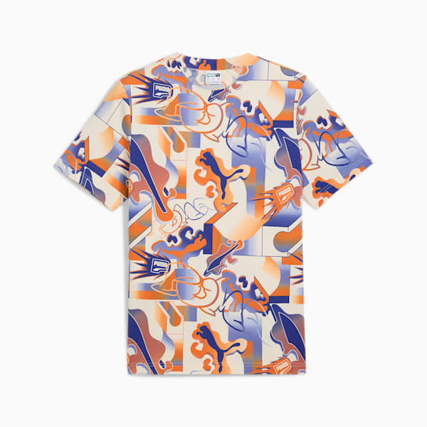 Camiseta con estampado integral CLASSICS Brand Love para hombre, Alpine Snow, extralarge
