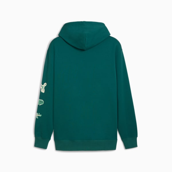 CLASSICS Brand Love Hoodie Men, Cold Green, extralarge