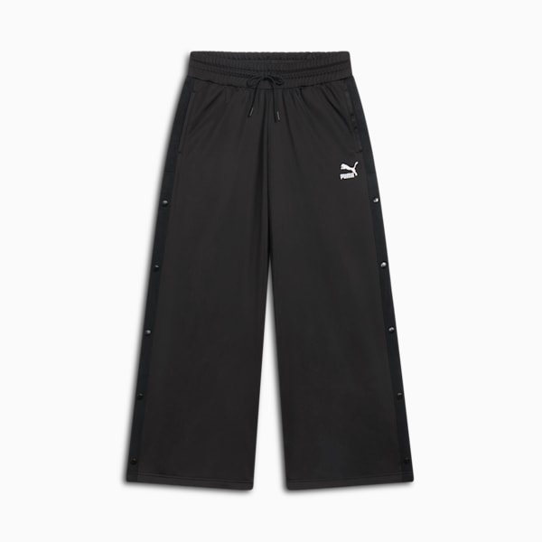 CLASSICS Women's Popper Pants, PUMA Black, extralarge