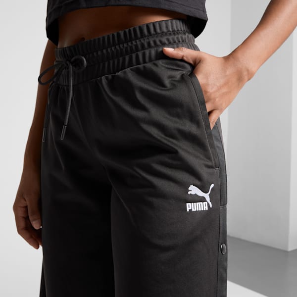 CLASSICS Women's Popper Pants, PUMA Black, extralarge