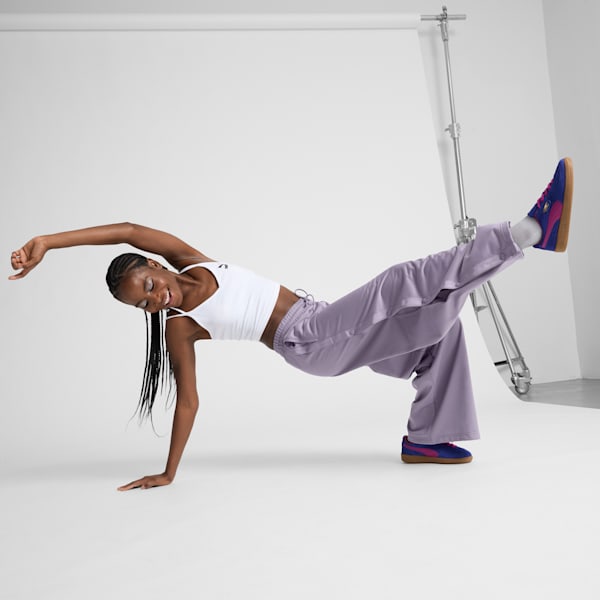 CLASSICS Women's Popper Pants, Pale Plum, extralarge