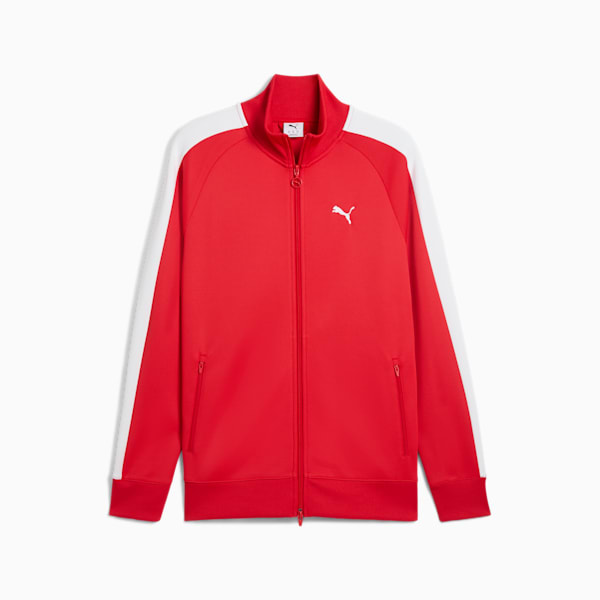 T7 ALWAYS ON Men's Track Jacket, For All Time Red, extralarge