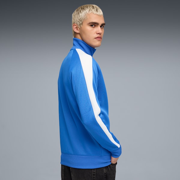 T7 ALWAYS ON Men's Track Jacket, Mountain Blue, extralarge