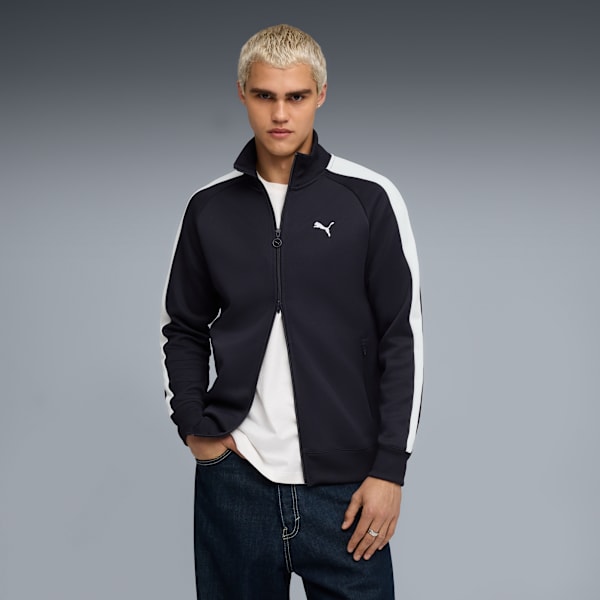 Chamarra T7 ALWAYS ON para hombre, New Navy, extralarge