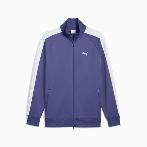 T7 ALWAYS ON Men's Track Jacket, Blue Crystal, extralarge