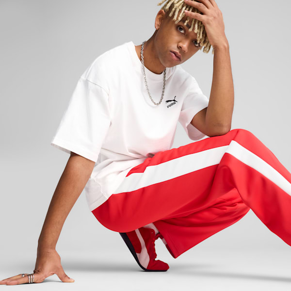 T7 ALWAYS ON Men's Relaxed Track Pants, For All Time Red, extralarge