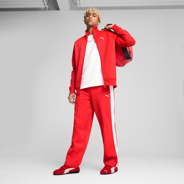 T7 ALWAYS ON Men's Relaxed Track Pants, For All Time Red, extralarge