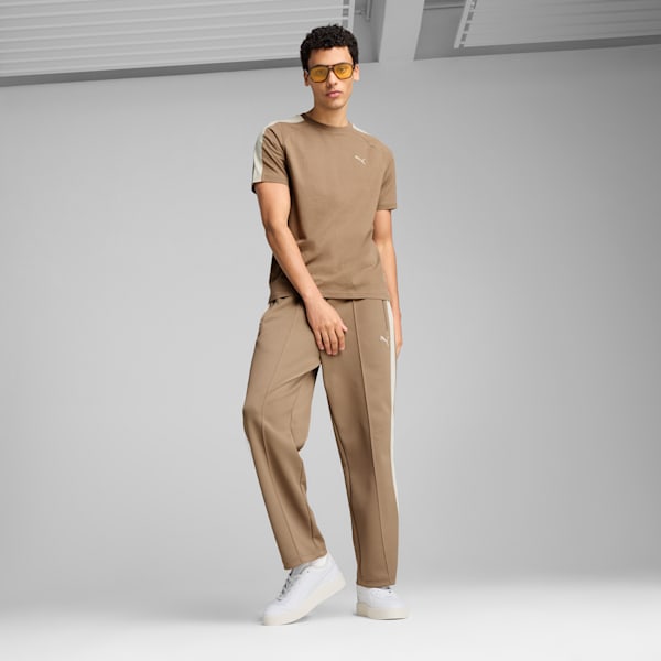 T7 ALWAYS ON Men's Relaxed Track Pants, Totally Taupe, extralarge