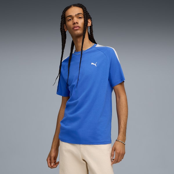T7 Tee Men, Mountain Blue, extralarge