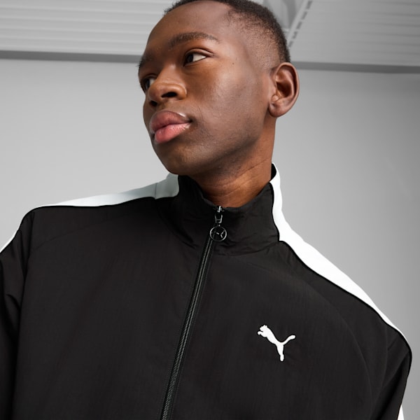 T7 Men's Oversized Track Jacket, PUMA Black, extralarge