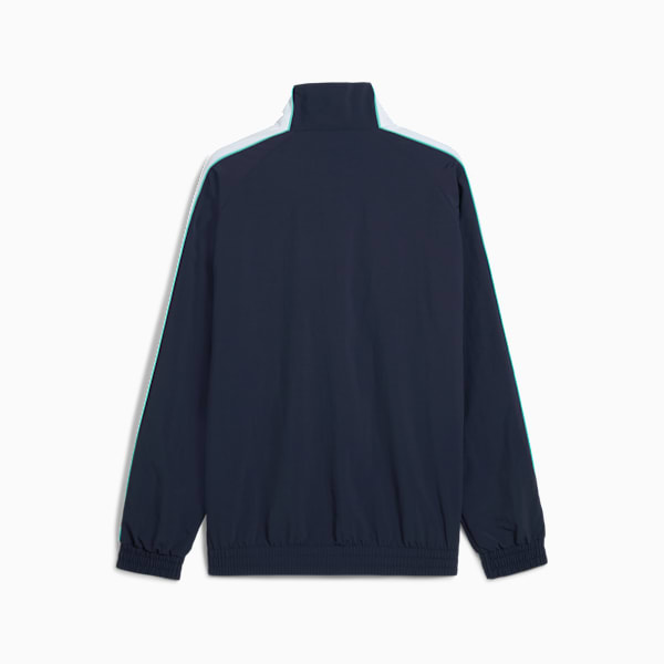 T7 Men's Oversized Track Jacket, New Navy, extralarge