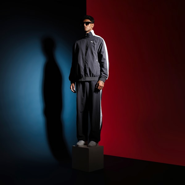 T7 Oversized Track Jacket, New Navy, extralarge-IND