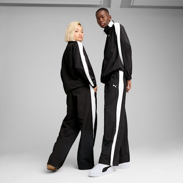T7 Oversized Unisex Track Pants, PUMA Black, extralarge-IND