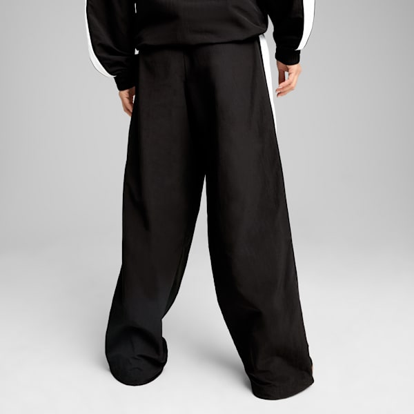 T7 Oversized Track Pants Unisex, PUMA Black, extralarge-GBR
