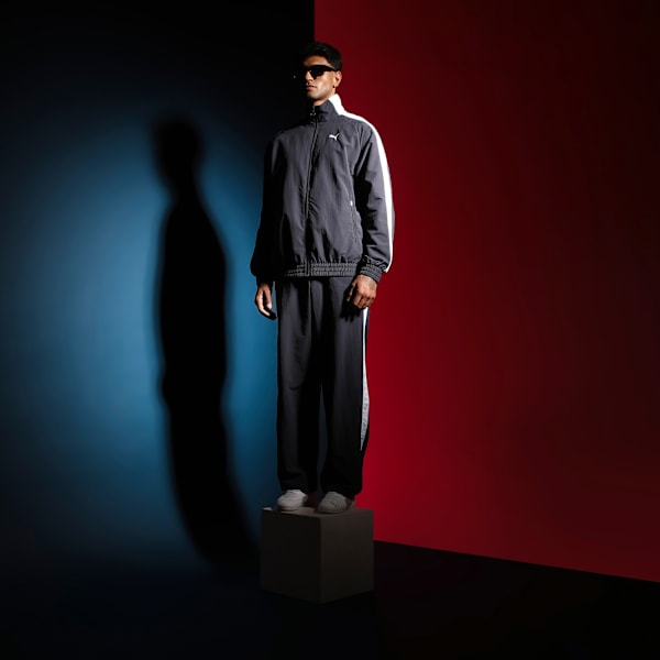 T7 Oversized Track Pants, New Navy, extralarge-IND
