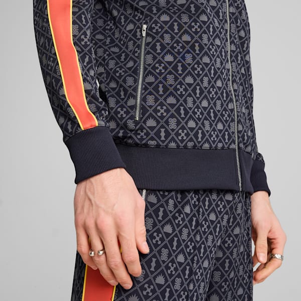 Veste de course ROAD TO UNITY T7 Homme, New Navy-AOP, extralarge