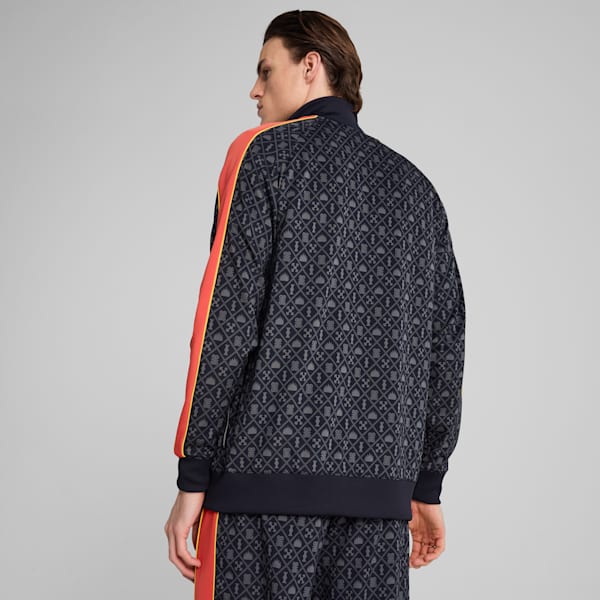 Chamarra deportiva para hombre ROAD TO UNITY T7, New Navy-AOP, extralarge