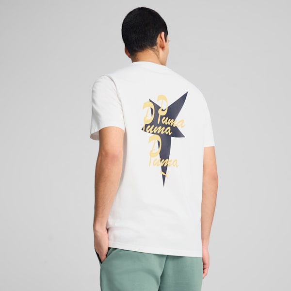 ROAD TO UNITY Men's Graphic Tee, PUMA White, extralarge