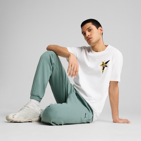 ROAD TO UNITY Men's Graphic Tee, PUMA White, extralarge