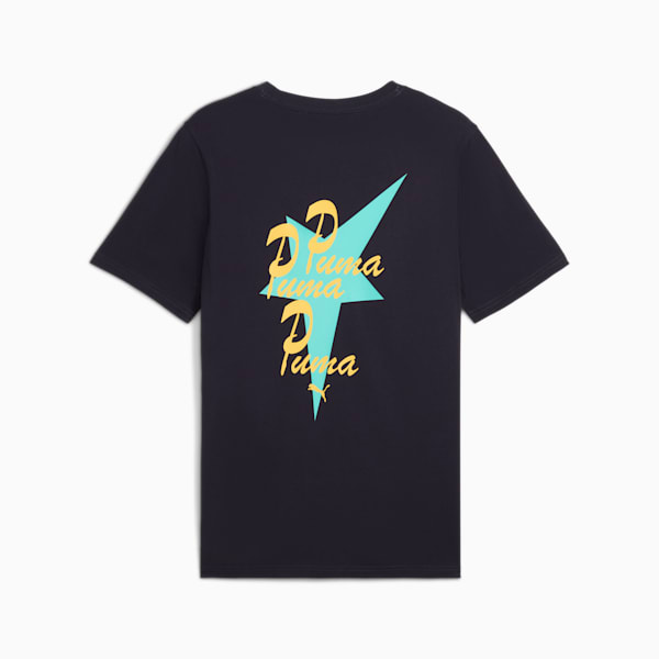 ROAD TO UNITY Men's Graphic Tee, New Navy, extralarge