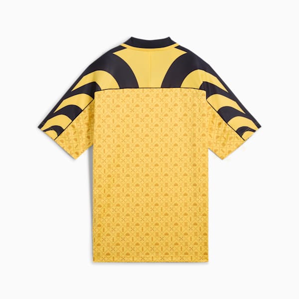 ROAD TO UNITY Men's Relaxed Soccer Jersey, Sunny Yellow, extralarge
