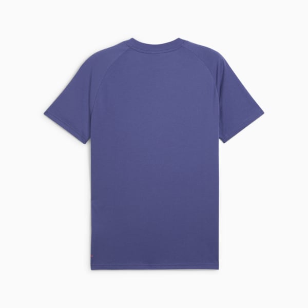 HOOPS x PUMATECH Men's Graphic Tee, Blue Crystal, extralarge