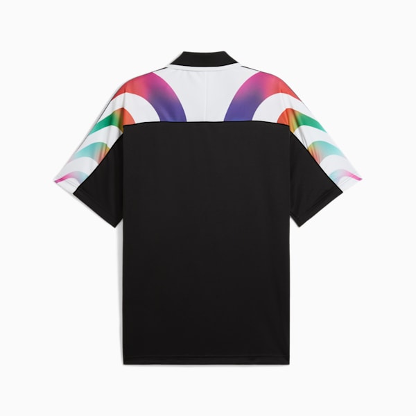 EQUAL LOVE CONFEDERATION Football Jersey, PUMA Black-AOP, extralarge-IND